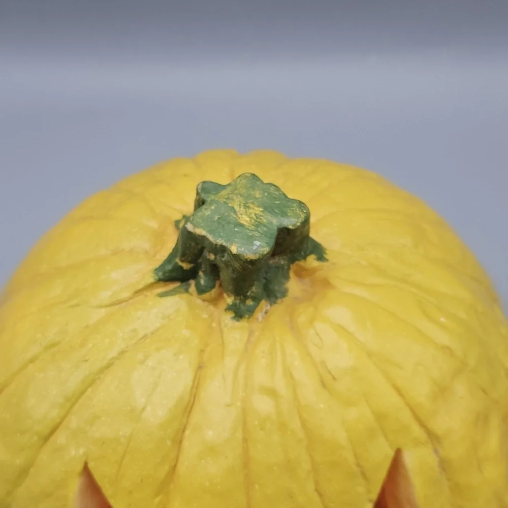 Vintage Light Up Jack O Lantern Pumpkin Plastic Blow Mold 90s Halloween 8.5